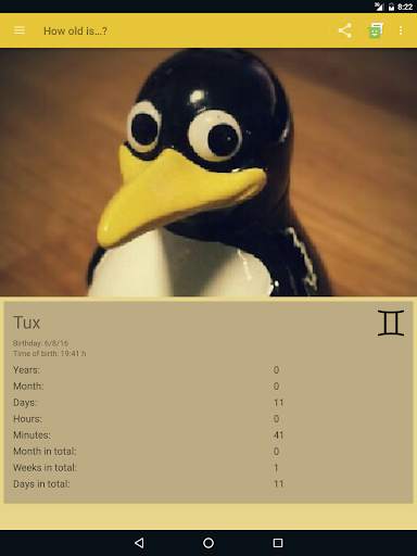 How old is? screenshot 12
