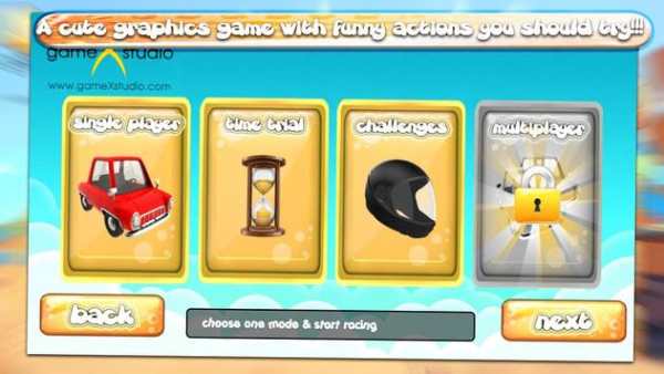 Crazy Car Racing screenshot 2
