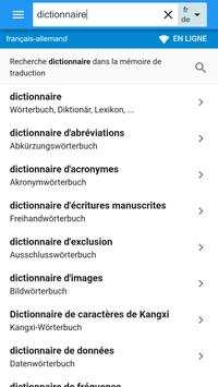 Allemand-Français Dictionnaire скриншот 2