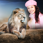Lion Photo Frame icon