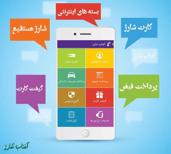 خرید شارژ همراه اول,خرید شارژ ایرانسل,رایتل screenshot 1