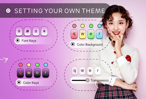 Nayeon Twice Keyboard Theme स्क्रीनशॉट 3