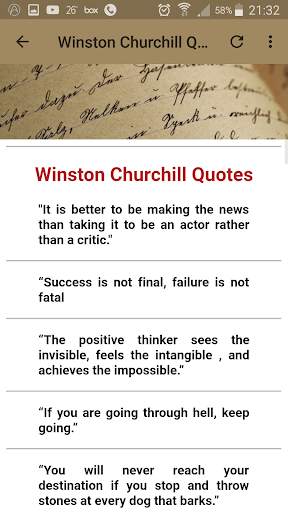 Winston Churchill Quotes 8 تصوير الشاشة
