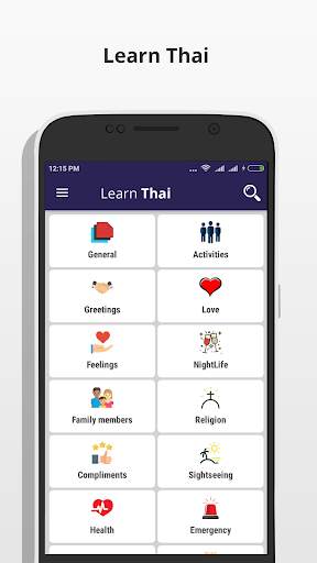 Learn Thai Language - Thai Translator screenshot 1