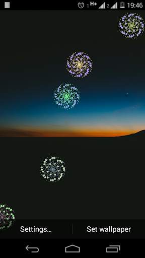 Fireworks Live Wallpaper screenshot 7