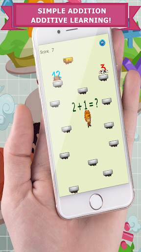 Easy Fast Learning Math For School Jumping Games screenshot 2