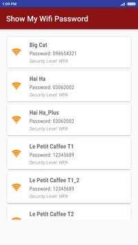 Show My Wifi Password screenshot 2