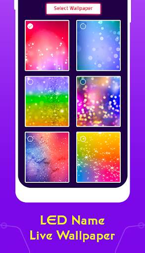 LED Name Live Wallpaper 2 تصوير الشاشة