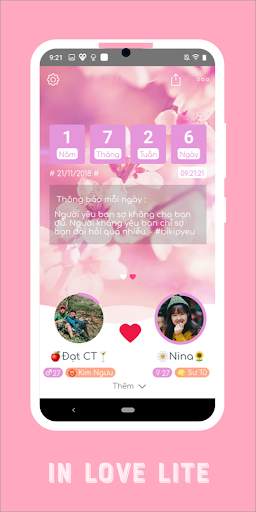 inlove - Đếm ngày yêu Lite screenshot 2