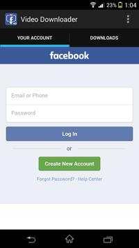 Video Downloader for Facebook screenshot 1