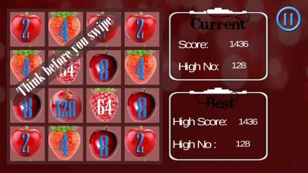 2048 Berry Edition screenshot 3