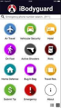 iBodyguard Free: Self Defense screenshot 1