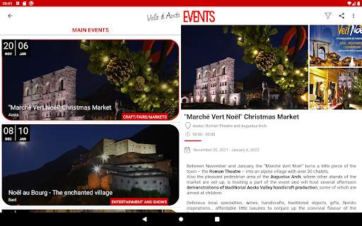 Valle d'Aosta Events screenshot 13