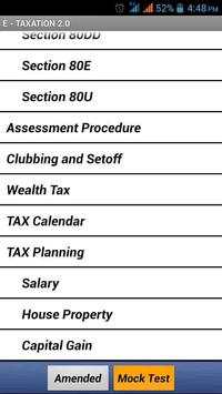 E - Taxation screenshot 4