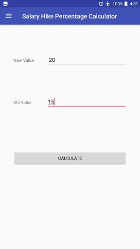 Salary Hike Percentage Calculator screenshot 2