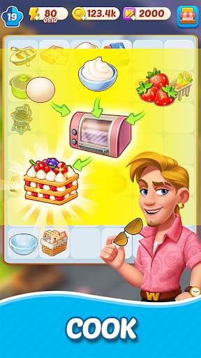 Merge Cooking:Theme Restaurant screenshot 5