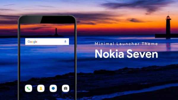 Launcher Theme For Nokia 7 screenshot 1