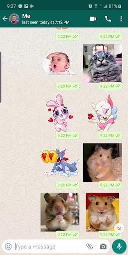 New Emojis & Memojis Stickers - WAStickerApps screenshot 13