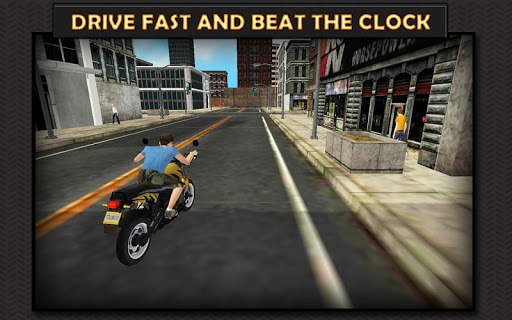 Moto Rider 3D: Mission City screenshot 2