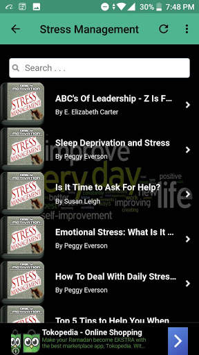 Daily Motivation Stress Management screenshot 4