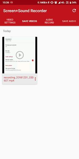 Screen Sound Recorder 1 تصوير الشاشة