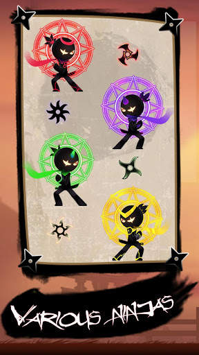 Shadow Stickman Ninja-legends war shooting battle screenshot 2