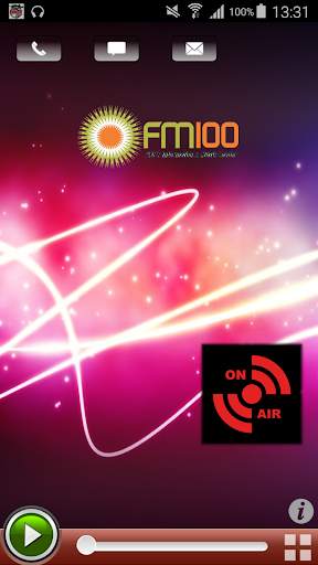FM 100 1 تصوير الشاشة