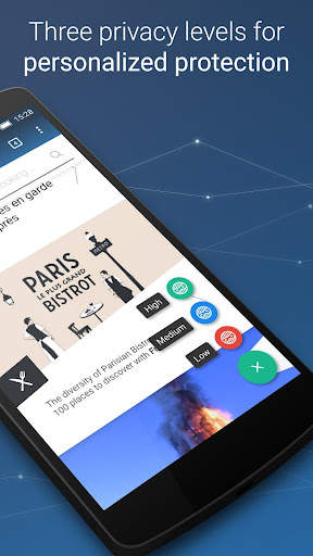UR (beta) - The browser focused on your privacy screenshot 3