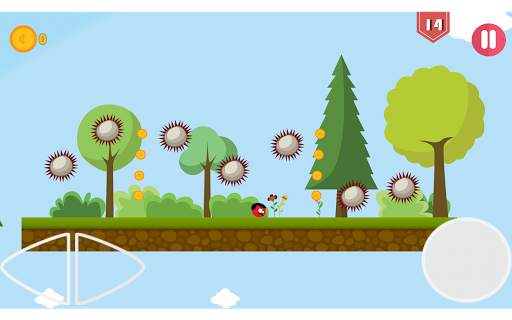 Super Red Jump Ball Mr Mustach screenshot 17