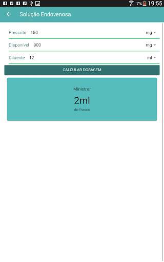 Calculadora de Medicação screenshot 7