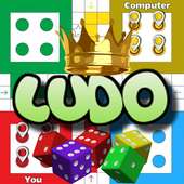 Ludo king master games multiplayer offline: Dice logo
