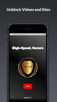 Gold VPN screenshot 2