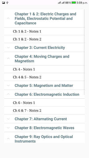 Class 12 Physics Notes स्क्रीनशॉट 3