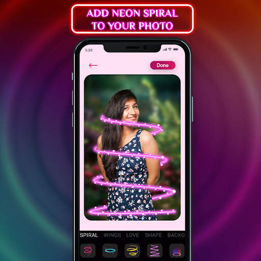 Neon Photo Editor screenshot 3