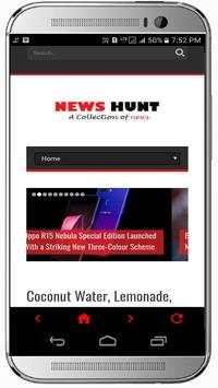 News Hunt - English News App screenshot 2