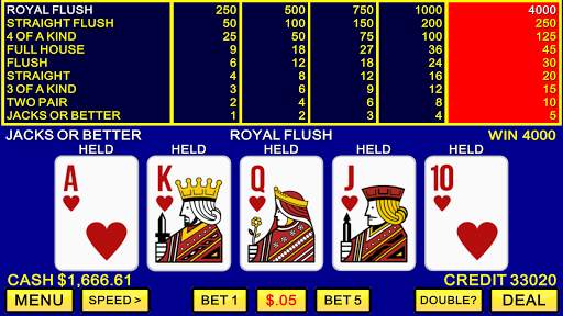 Video Poker Casino Vegas Games screenshot 1