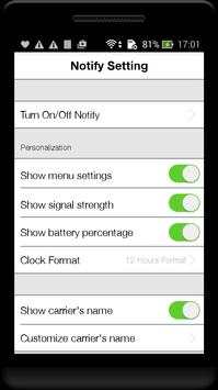 Notification Center Style OS10 screenshot 3