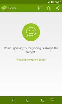 WhatApp Awesome Status screenshot 5