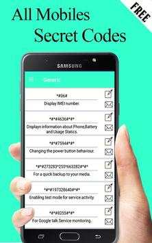 All Mobiles Secret Codes 2019 скриншот 3