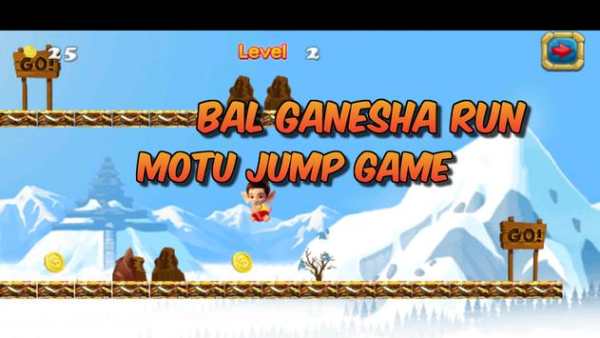 Bal Ganesha Run Motu Jump Game screenshot 3