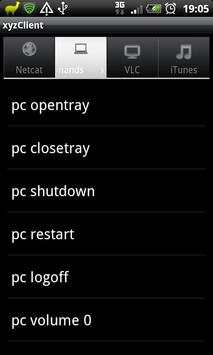 xyzComm Remote Controll 4 تصوير الشاشة