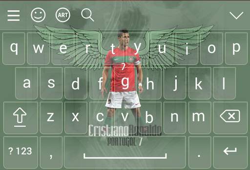 cristiano ronaldo 2020 keyboard screenshot 1