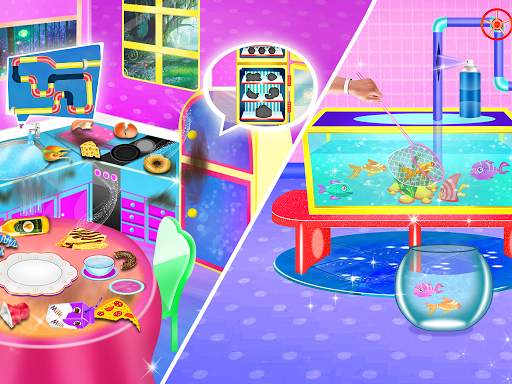 Princess House Cleaning - Home CleanUp for Girls screenshot 5