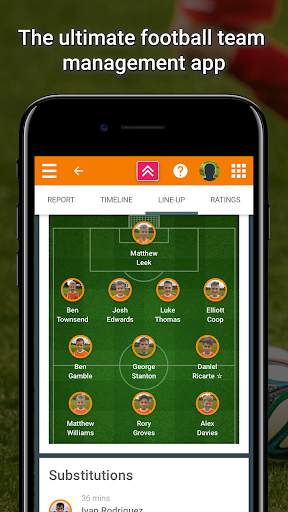 TeamStats - football coach app screenshot 1