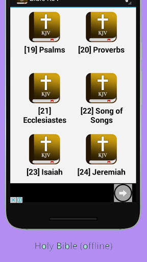Bible King James Version (kjv) screenshot 4
