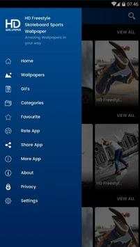 Freestyle Skateboard HD Wallpaper screenshot 8