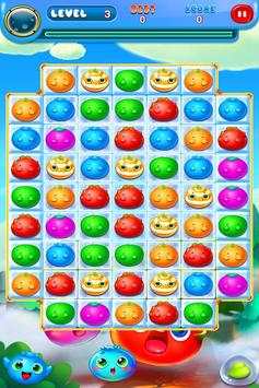 Candy & Fruit Crush Saga 2017 screenshot 4