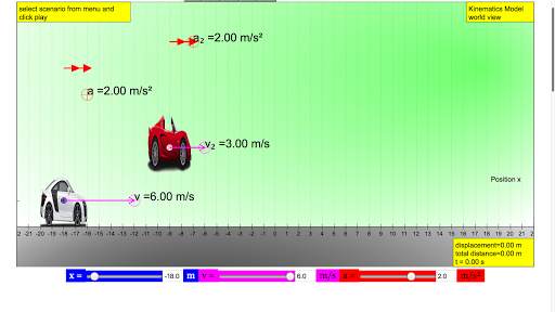 Kinematics Simulator screenshot 2