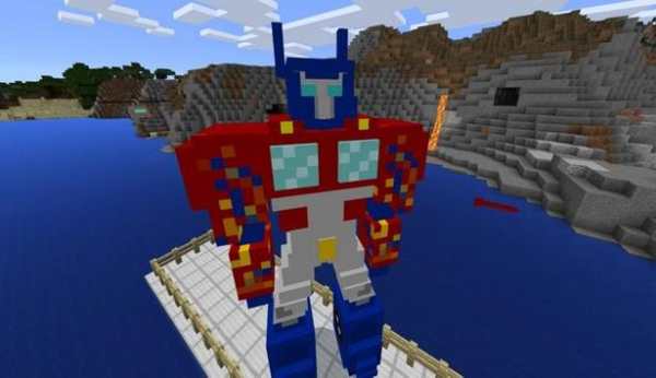 new Transformers for MCPE mod screenshot 1