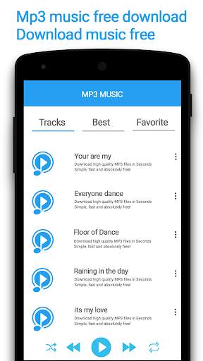 Skull Mp3 Music Download Player screenshot 2